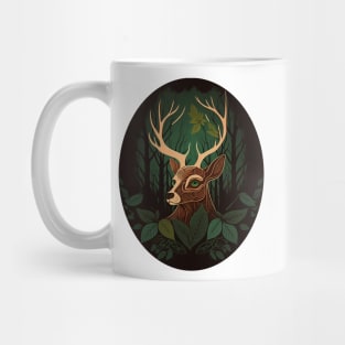 Nature Lover Deer - Designs for a Green Future and Hunters Mug